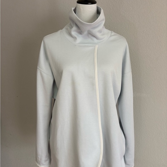 Nike Sweaters - Nike Dri-Fit Asymmetrical Wrap Funnel Neck Top | Size M